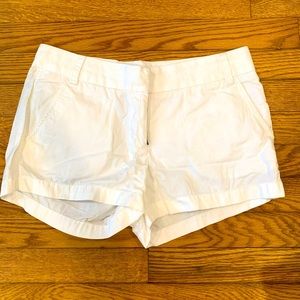 J.Crew 3” White Chino Short